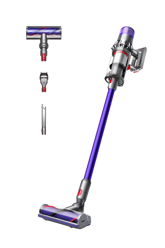 Dyson v11 advanced stick vacuum 545w 60 min bagless nickel, purple-null