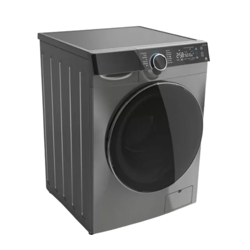 Product image: Midea 2σε1 πλυντήριο και στεγνωτήριο 10kg / 7kg με inverter bldc motor, steam care & spacare, σκούρο ασημί mfk03d100b/s, , medium-null