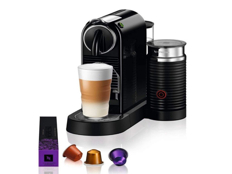 Product image: Nespresso καφετιέρα citiz & milk για κάψουλες d123 μαύρο, , medium-null