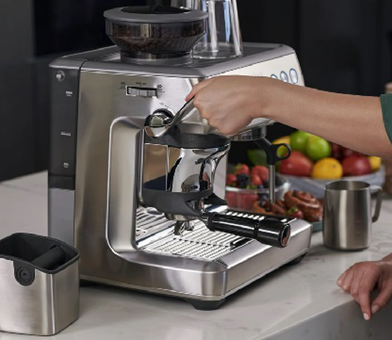 Sage ses876bss4guk1 barista express impress μηχανή espresso, , medium-null