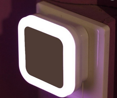 Wireless led night light sensor, White, medium