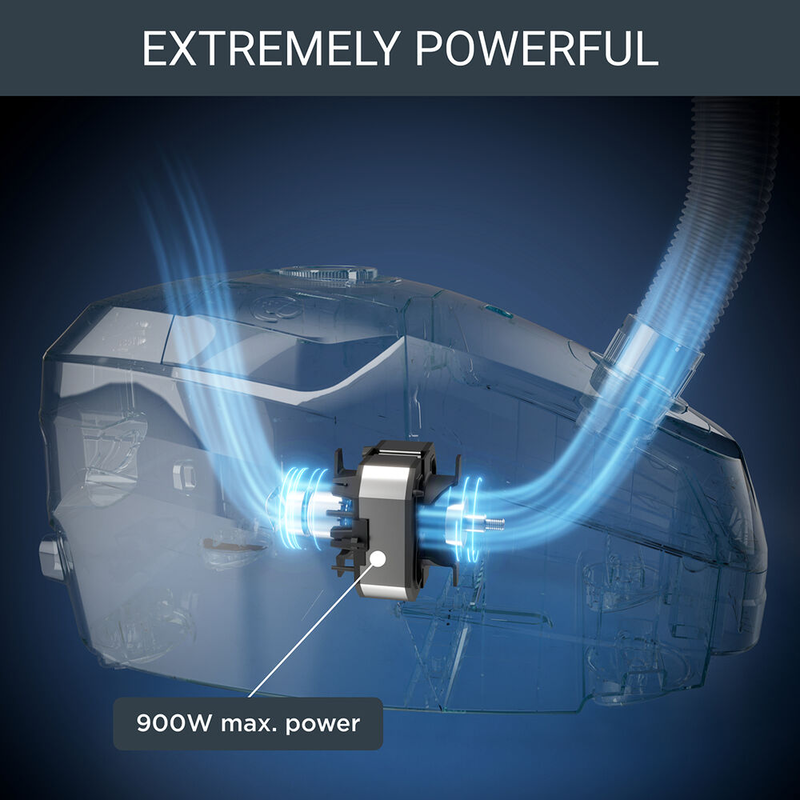 Rowenta ro4933 vacuum cleaner bagged 900w dust bag green-null