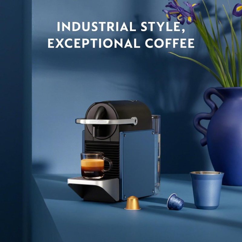 Product image: Nespresso pixie titan redesign καφετιέρα espresso & lungo για κάψουλες, 19bar, μπλε, , medium-null