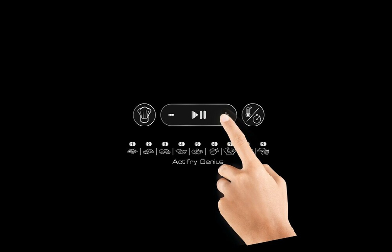 Tefal Air fryer 2l black actifry Genius+ fz7738-null