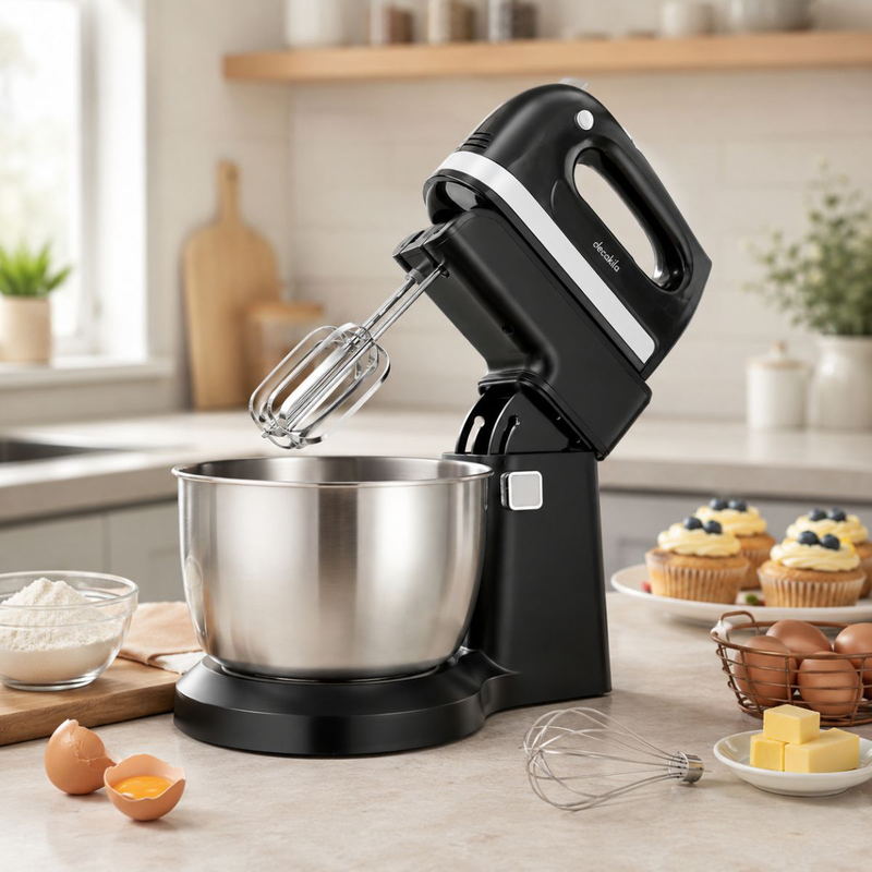 Decakila stand mixer 250w &epsilon;&pi;&iota;&tau;&rho;&alpha;&pi;έ&zeta;&iota;&omicron; &mu;ί&xi;&epsilon;&rho; &mu;&epsilon; &alpha;&nu;&omicron;&xi;&epsilon;ί&delta;&omega;&tau;&omicron; &mu;&pi;&omicron;&lambda;, 5 &tau;&alpha;&chi;ύ&tau;&eta;&tau;&epsilon;&sigmaf; &kappa;&alpha;&iota; turbo, , medium-null