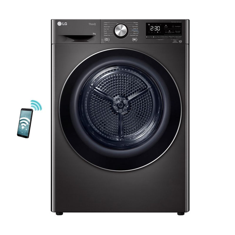 Lg rh90v9jv2n dryer 9 kg, , medium-null