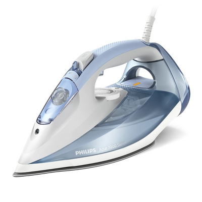 Philips 7000 series dst7011/20 steam iron 2600w with steamglide plus plate and continuous steam supply 45G/min, , medium