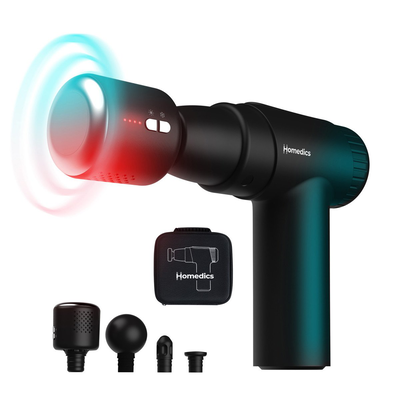 Homedics massage gun hot & cold novo pgm-43hc black, , medium