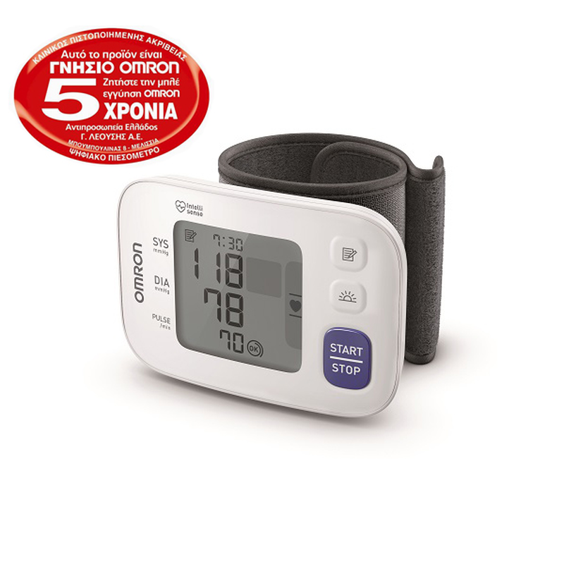 Product image: Omron rs4 υπεραυτόματο πιεσόμετρο καρπού με ανίχνευση αρρυθμίας hem-6181-e, , medium-null