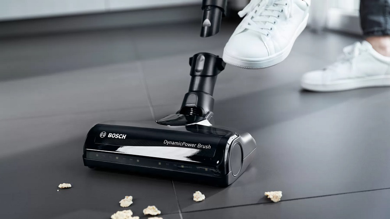 Bosch unlimited 7 recharchable vacuum cleaner stick & accessories - black, , medium image number null