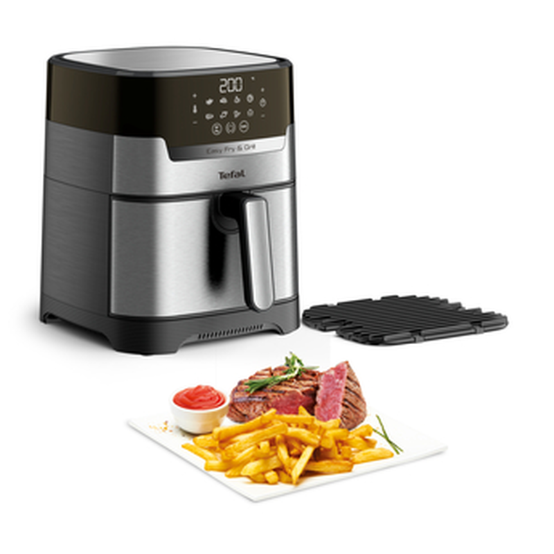 Tefal Air fryer 4.2l black easy fry & grill tf ey505d27, , medium-null