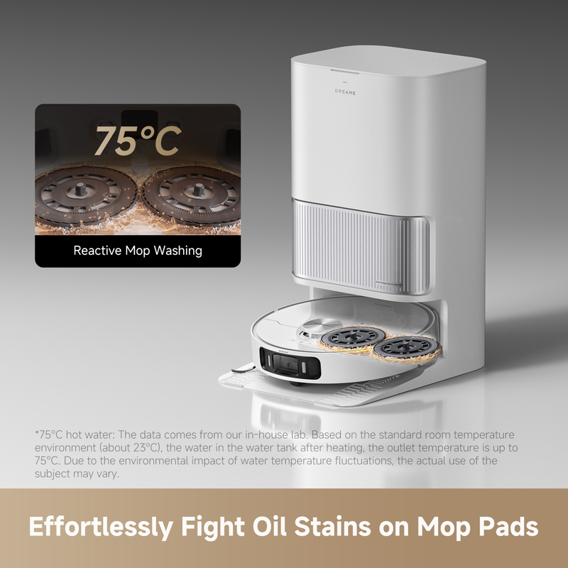 Dreame l40 ultra ae robot vacuum with mapping and autoempty white-null