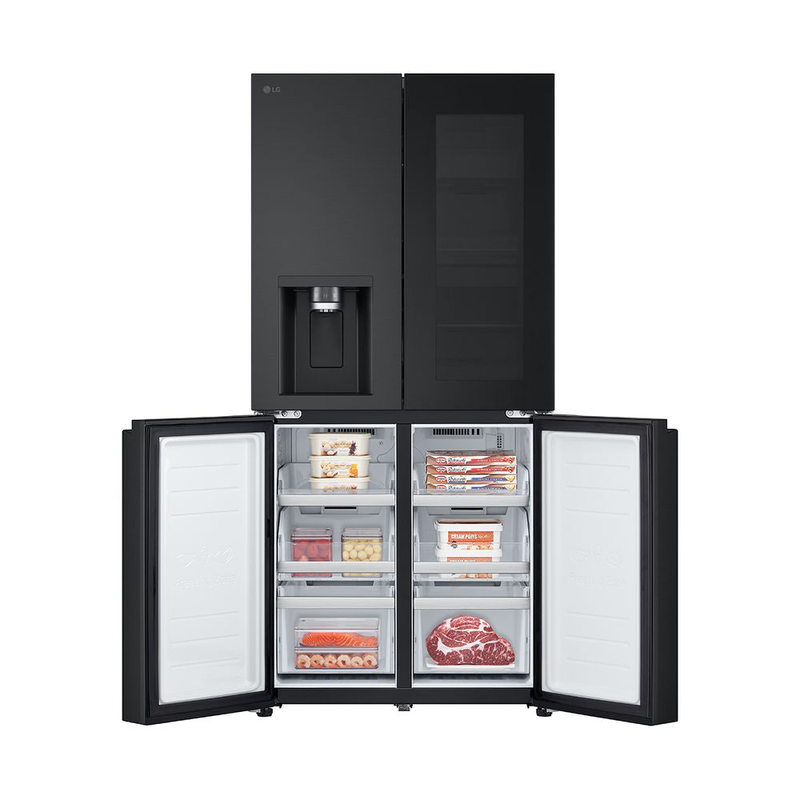 Lg gmg860epbe instaview 4 door refrigerator-null