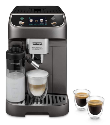Delonghi ecam320.70.tb espresso machine 1450w pressure 15bar for espresso and lungo dark graphite, Titanium Black, medium