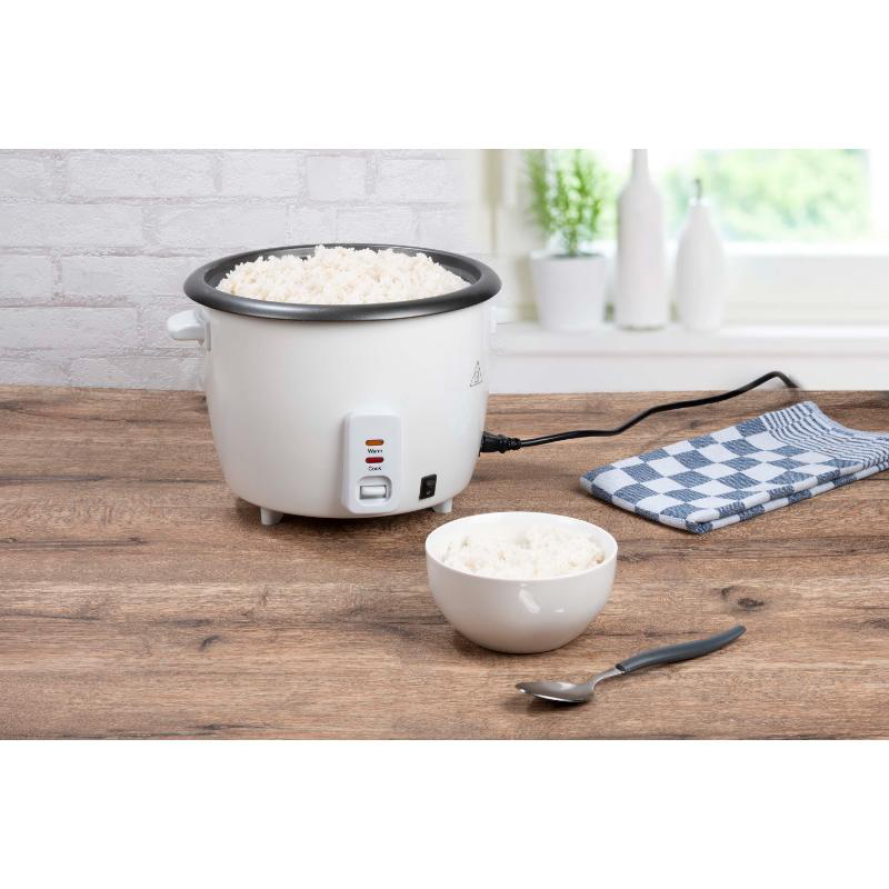 Product image: Alpina rice cooker + basket 700w 1.8l - white, , medium-null