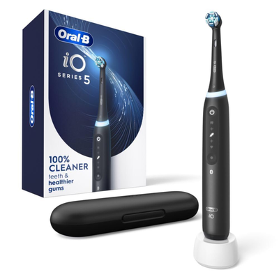 Oral b i o 5 black magnetic rechargeable, electric t/brush