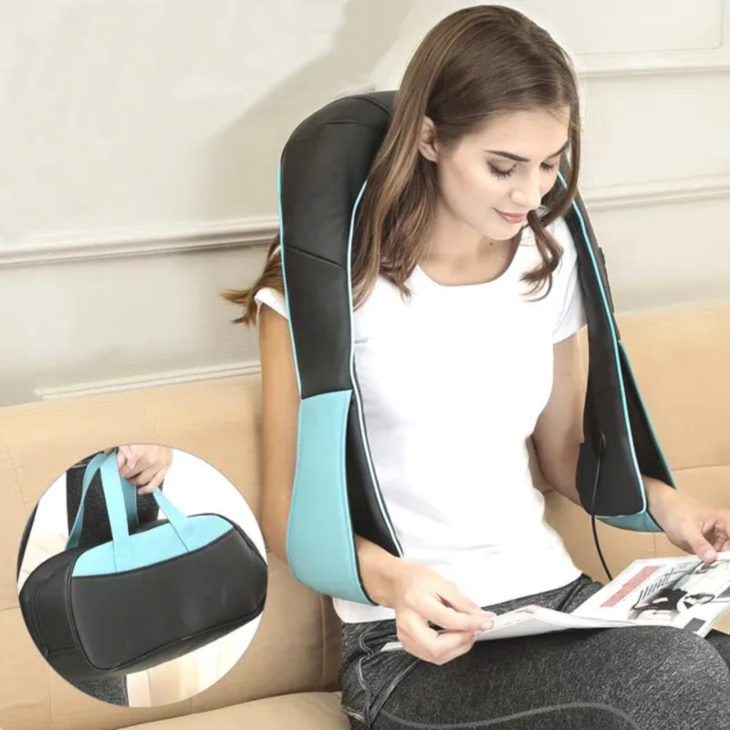 Shiatsu μασάζ με θερμαινόμενο 3d μαξιλάρι- songen massage shawl, , medium-null