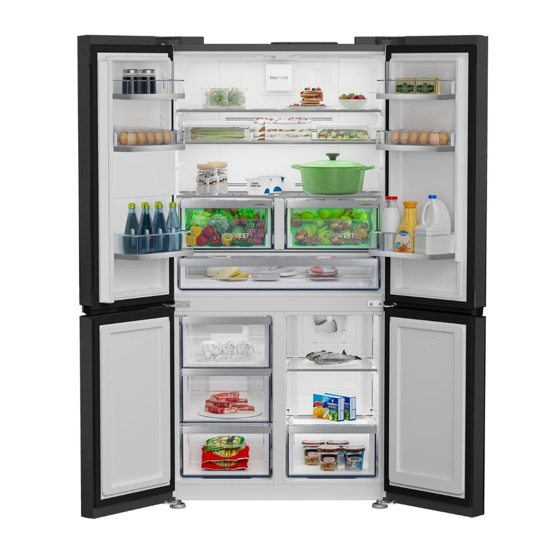 Beko &psi;&upsilon;&gamma;&epsilon;ί&omicron; 4 &pi;&omicron;&rho;&tau;ώ&nu; 565l no-frost &mu;&epsilon; rapid cooling & freezing gn1426240zdxbrn dark inox, , medium-null