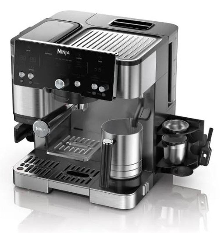 Ninja es501eu espresso machine 1650w pressure 19bar for espresso black-null