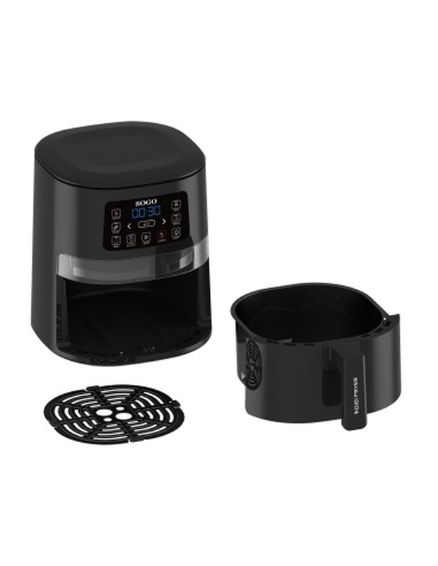 Sogo Air fryer 4l black 10820, , medium-null