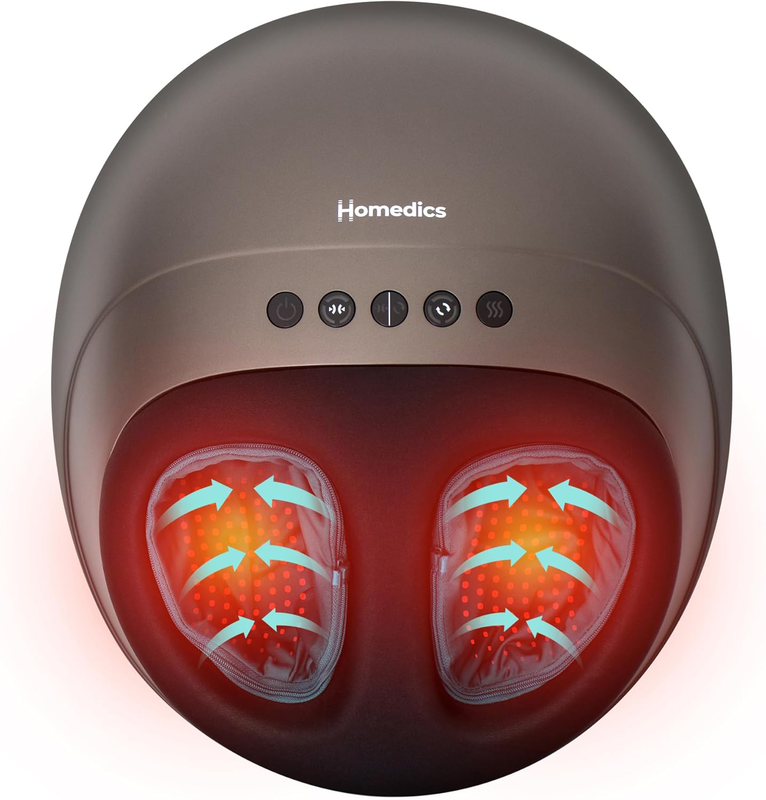 Homedics foot massager deep kneading shiatsu & Air compression fms-350hgy, , medium-null