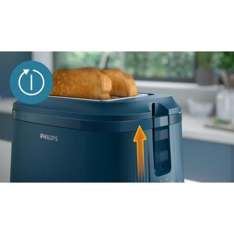 Philips toaster 900w malibu - blue, , medium-null