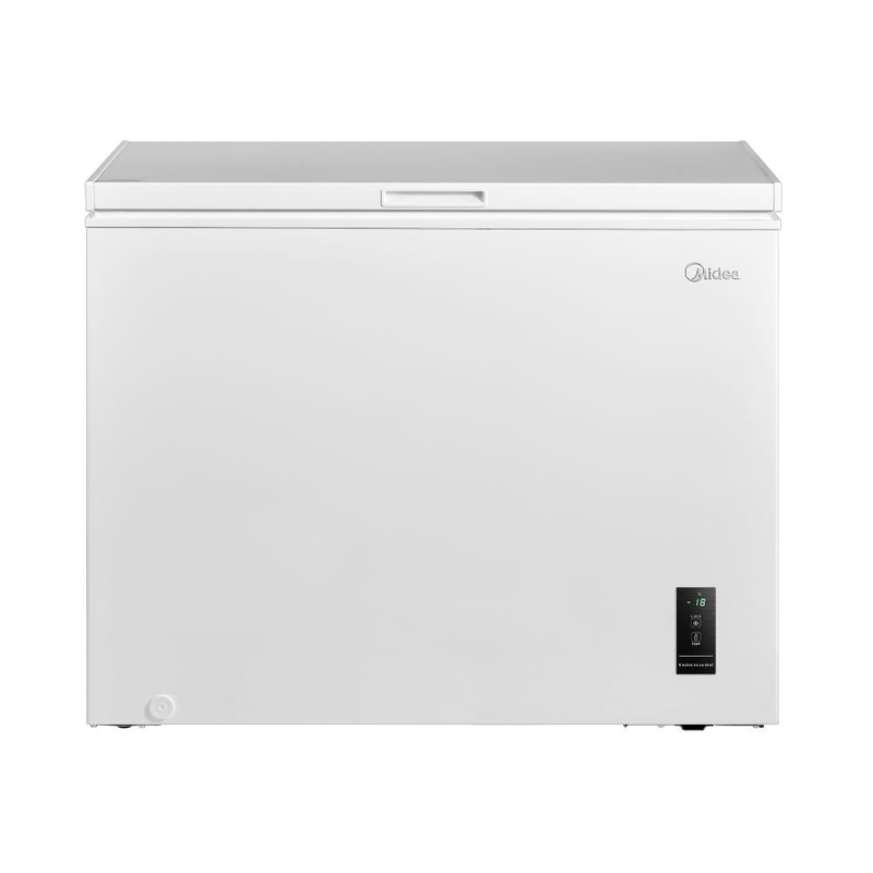 Product image: Midea καταψύκτης οριζόντιος 249l στατικός με 2 ζώνες θερμοκρασίας, super freeze & 17h αυτονομία, λευκό mdrc345fee01, , medium-null