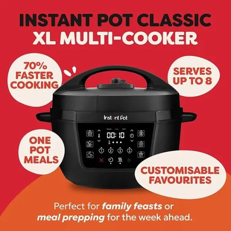 Instant pot classic xl 7.1l multi-cooker 140001901-null