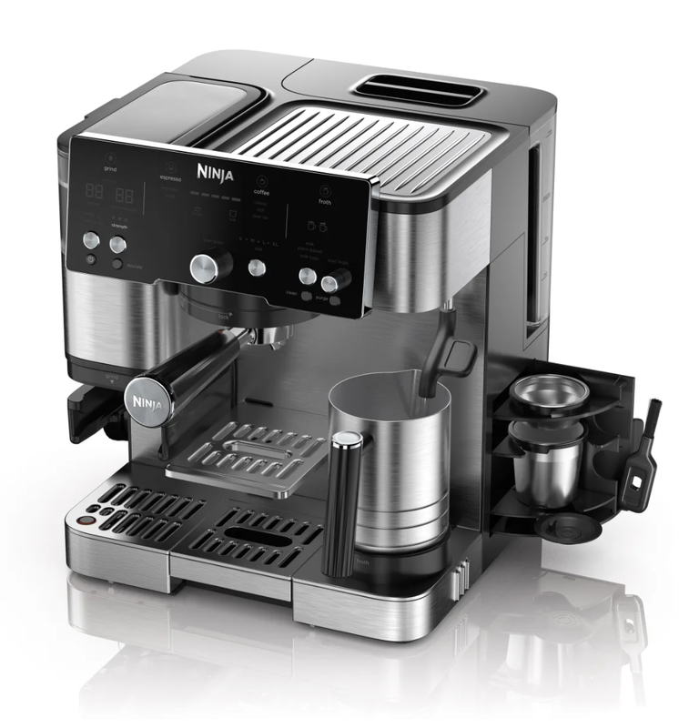 Ninja es501eu espresso machine 1650w pressure 19bar for espresso black-null