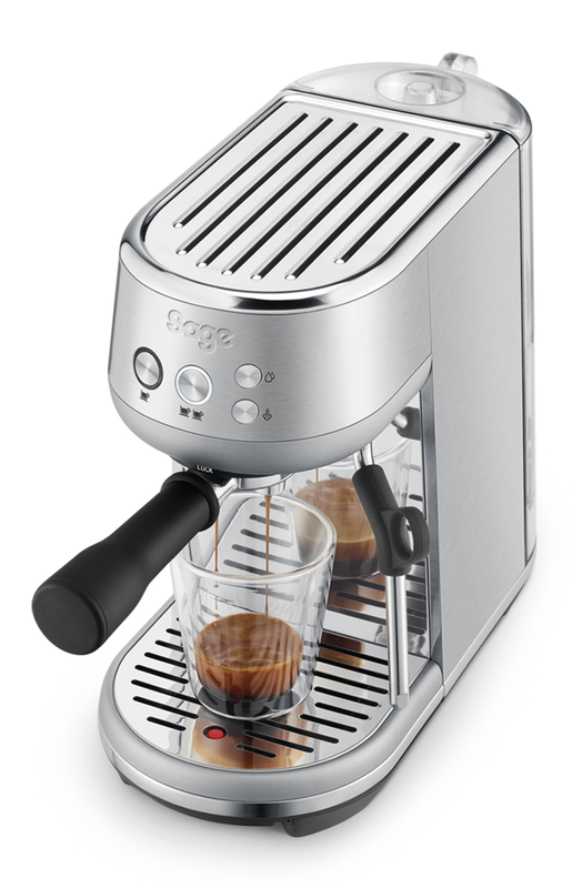 Sage ses450bss4guk1 espresso machine 1600w pressure 15bar for espresso silver, , medium-null