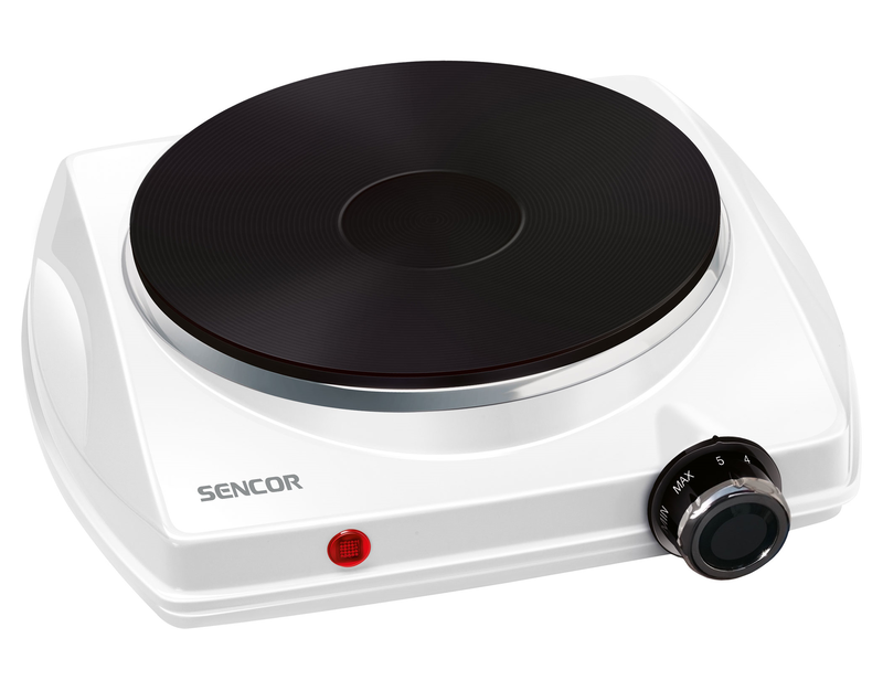 Sencor scp1503wh electric hotplate 1.5kw white, , medium image number null