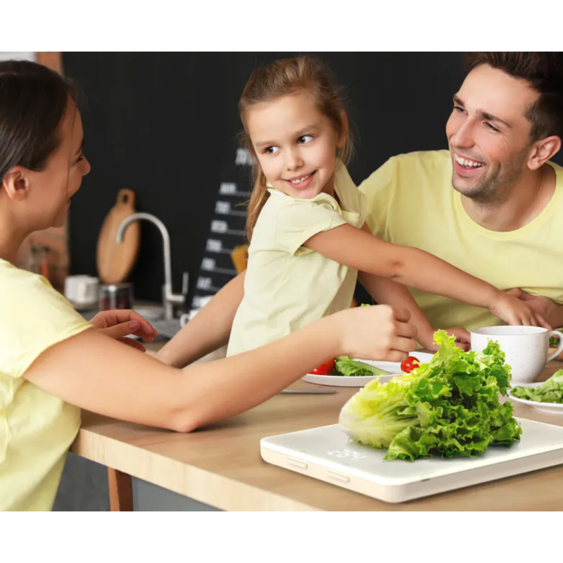 Aeno smart kitchen scale 19x18x16.5cm - white, , medium-null