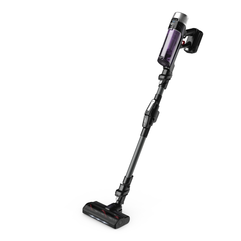 Rowenta rh2038 x-force flex stick vacuum 3 power settings 45 min 0.4 l black-null