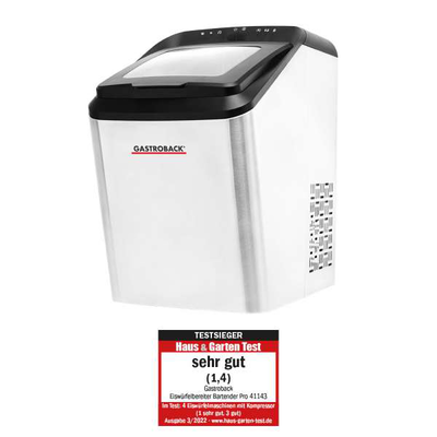 Gastroback ice maker bartender pro, White, medium
