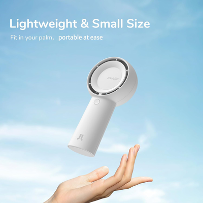 Jisulife portable personal fan fa43 white •patented turbocharged Airflow 