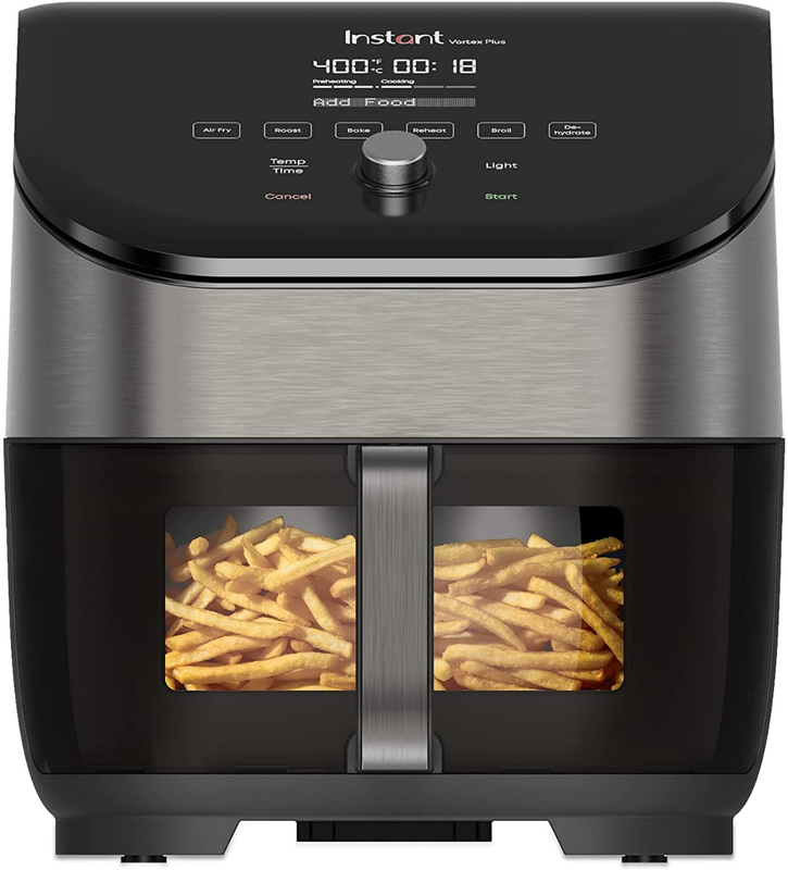 Instant pot Air fryer clearcook 5.7l stainless steel vortex plus ip-vortexplus-5.7l, , medium-null