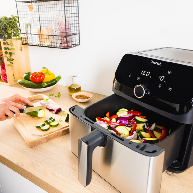 Tefal Air fryer 7.5l black easy fry mega ey855d10-null