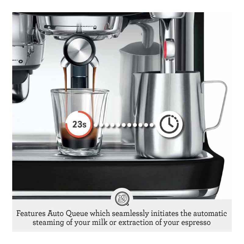 Sage ses985btr4guk1 the oracle jet espresso machine, black truffle, , medium-null