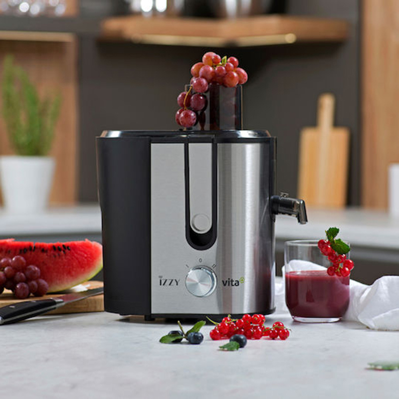 Izzy 222472 my-624 vita+ αποχυμωτής 600w inox ασημί, , medium-null