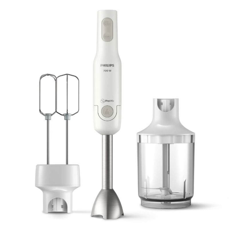 Philips daily collection μπλέντερ χειρός promix 700w, turbo, multi xl πολυκόπτης & διπλό χτυπητήρι hr2546/00, , medium-null