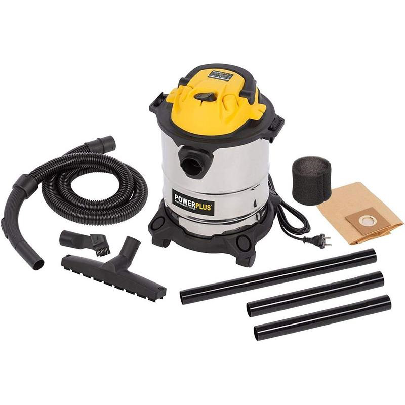 Powerplus powx322 vacuum cleaner wet/dry 1000w - 15l, , medium-null