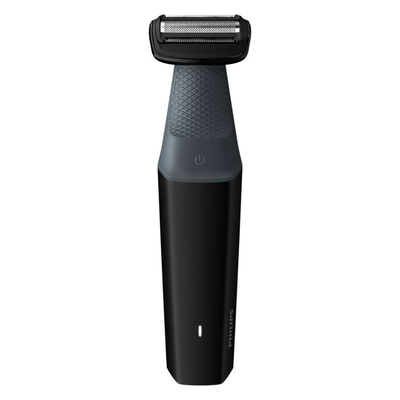 Philips bodygroom series 3000 επαναφορτιζόμενη ξυριστική μηχανή σώματος με διπλής κατεύθυνσης λεπίδες, υποαλλεργικό πλέγμα, αθόρυβη, αδιάβροχη & έως 50 λεπτά χρόνο λειτουργίας bg3017/01, , medium