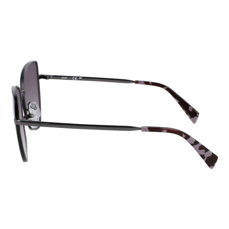 Gray metal sunglasses-null