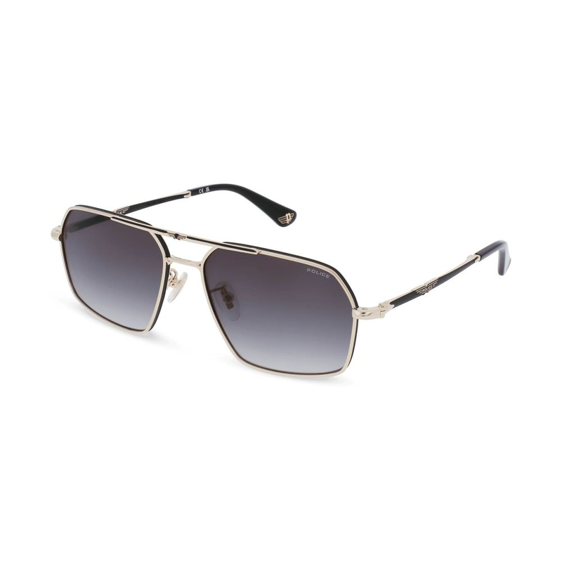 Gold metal sunglasses-null