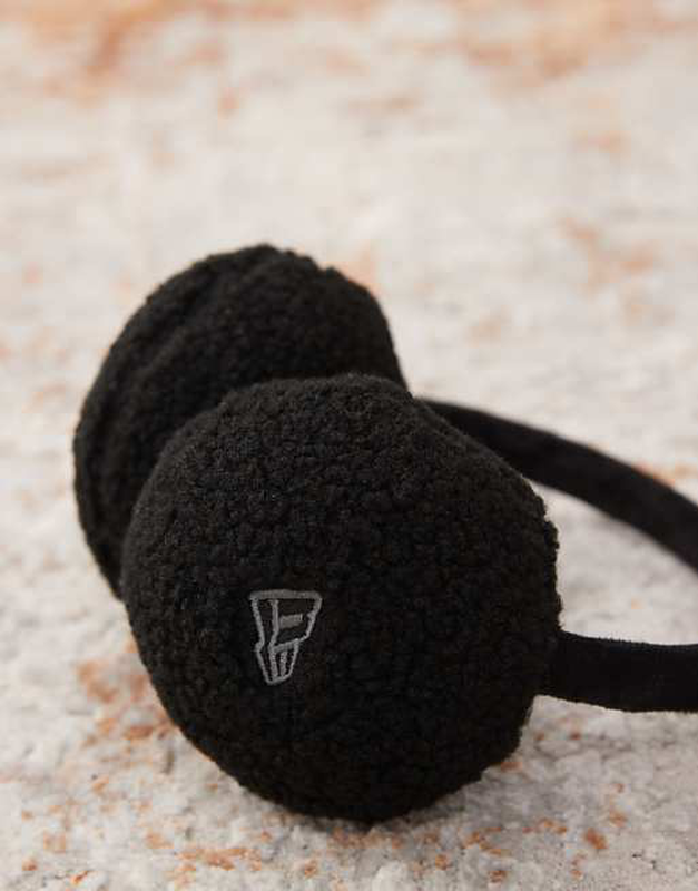 New era borg black ear muffs unisex-null