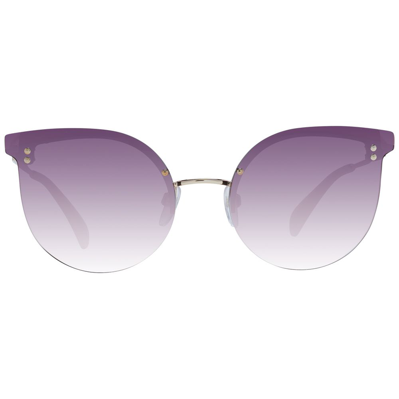 Gold stainless steel sunglasses-null