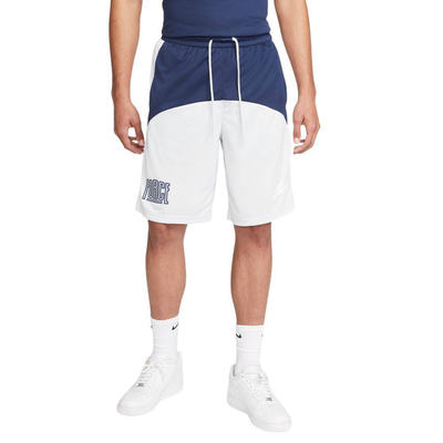 Nike Dri-FIT starting 5 mens basketball short, Midnight Navy / White, medium