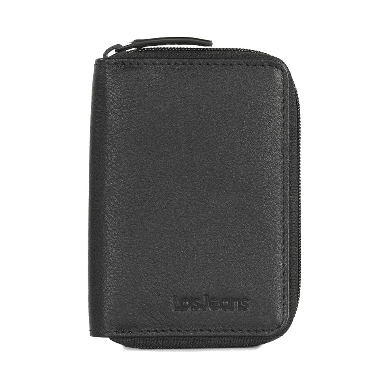 Product image: Πορτοφόλι με μπρελόκ ανδρικό lois με rfid δερμάτινο μαύρο 205201-01-null