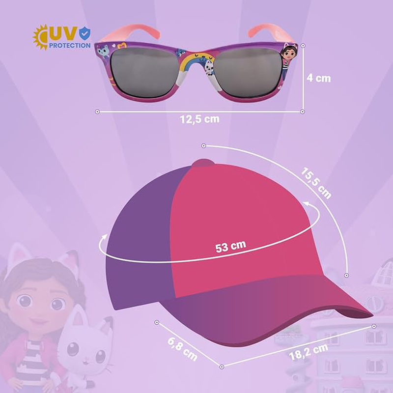 Gabby's dollhouse cap & sunglasses-null
