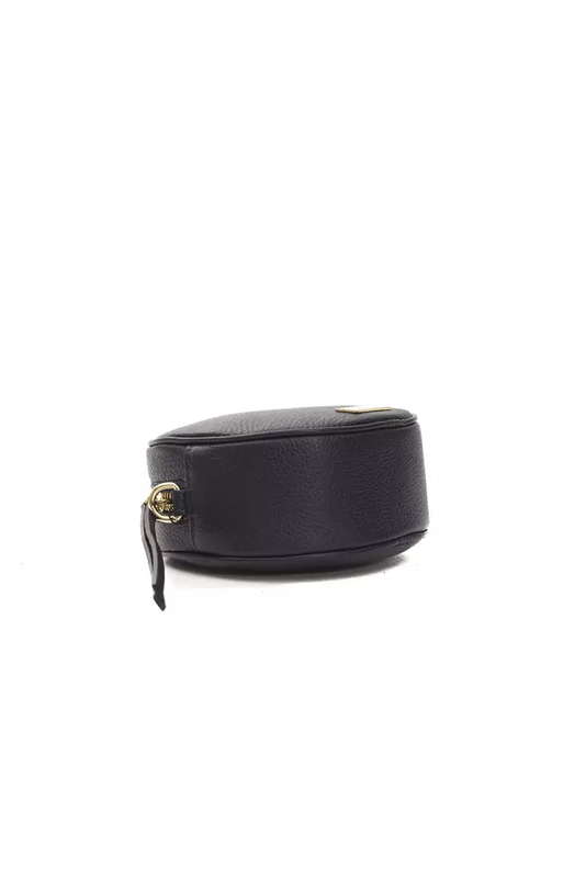 Gray leather women crossbody bag-null